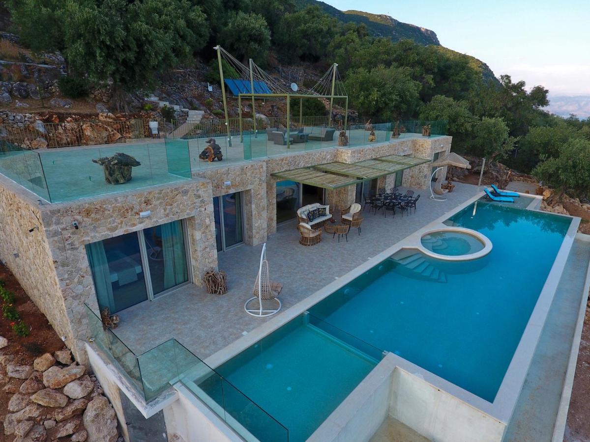 Summerwine Luxury Villa Sea View Private Pool Szpartílasz Kültér fotó