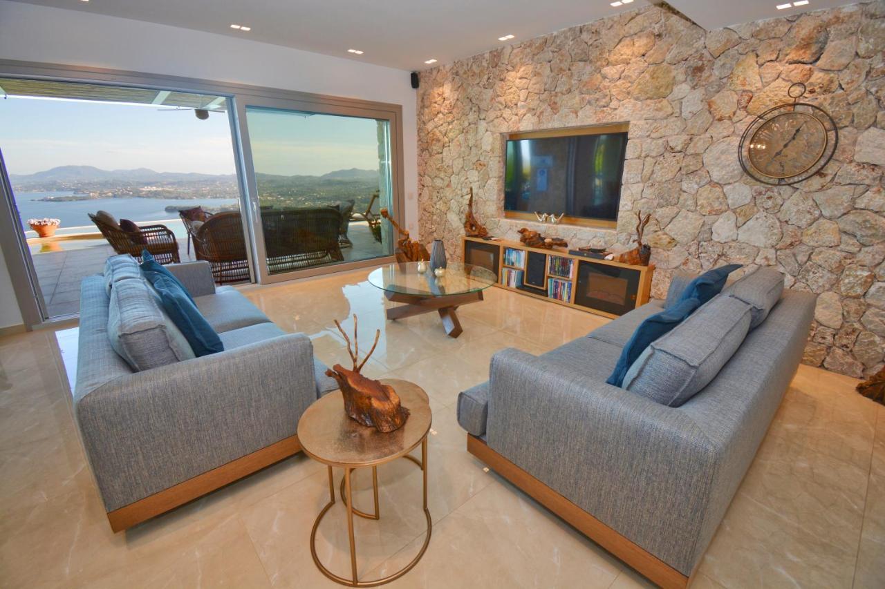 Summerwine Luxury Villa Sea View Private Pool Szpartílasz Kültér fotó