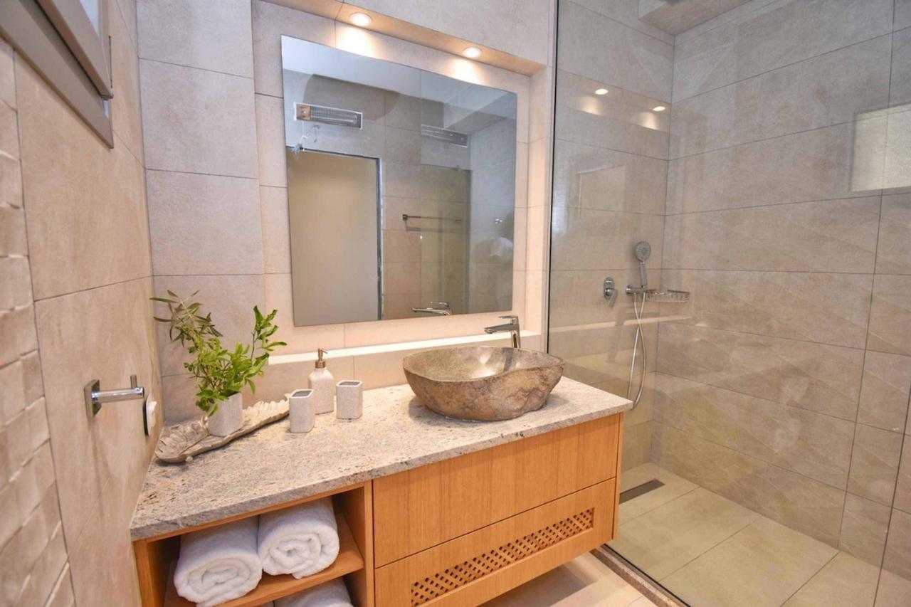 Summerwine Luxury Villa Sea View Private Pool Szpartílasz Kültér fotó