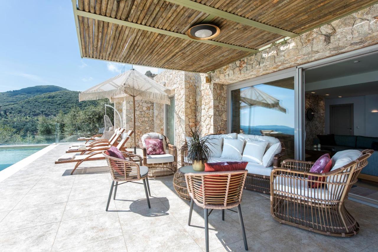 Summerwine Luxury Villa Sea View Private Pool Szpartílasz Kültér fotó