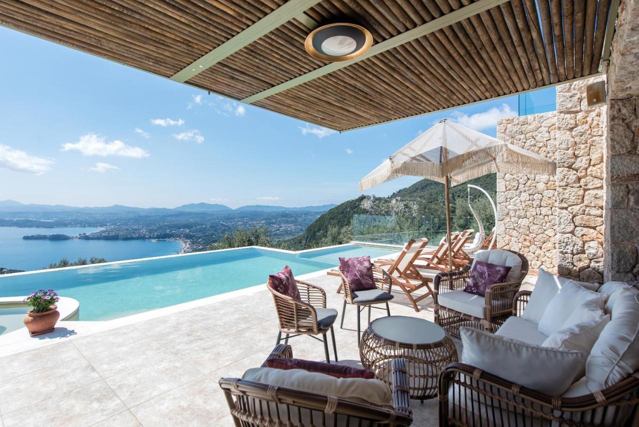 Summerwine Luxury Villa Sea View Private Pool Szpartílasz Kültér fotó