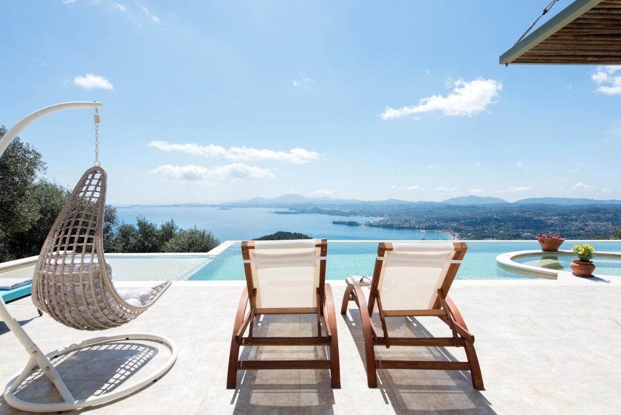 Summerwine Luxury Villa Sea View Private Pool Szpartílasz Kültér fotó