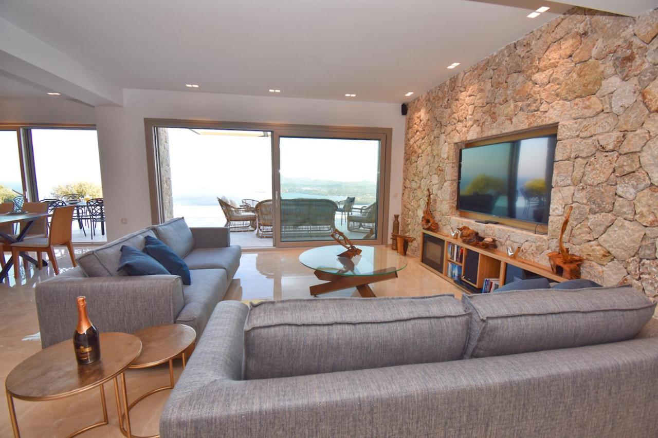 Summerwine Luxury Villa Sea View Private Pool Szpartílasz Kültér fotó