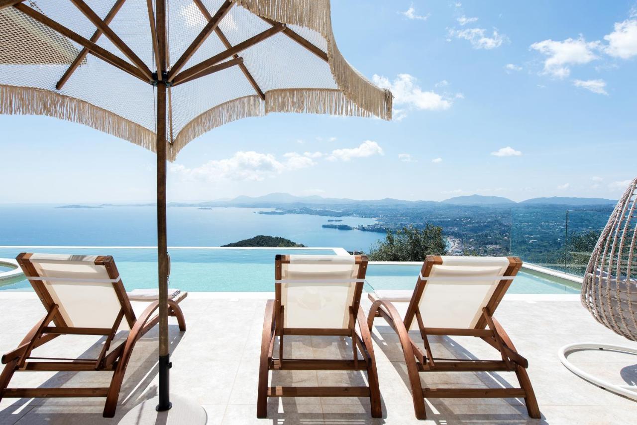 Summerwine Luxury Villa Sea View Private Pool Szpartílasz Kültér fotó